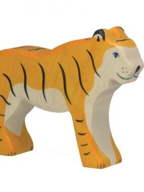 NWT Holztiger Wooden Toys Tiger